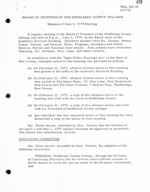 Board of Trustees Meeting Minutes June 1979