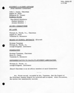 Board of Trustees Meeting Minutes November 1980