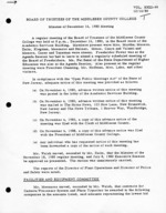 Board of Trustees Meeting Minutes December 1980