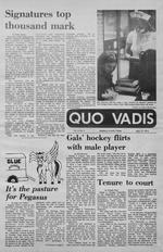 Quo Vadis - vol. 08 no. 05 - Fall 1973