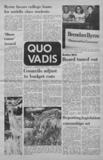 Quo Vadis - vol. 08 no. 10 - Fall 1973