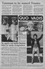Quo Vadis - vol. 08 no. 13 - Fall 1973