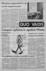 Quo Vadis - vol. 08 no. 14 - Fall 1973