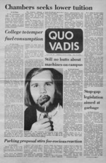 Quo Vadis - vol. 08 no. 16 - Fall 1973