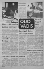 Quo Vadis - vol. 08 no. 18 - Fall 1973