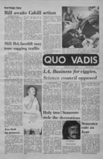 Quo Vadis - vol. 08 no. 19 - Fall 1973