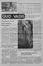 Quo Vadis - vol. 08 no. 23 - Fall 1973