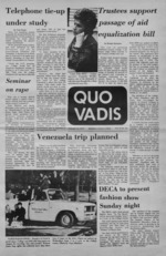 Quo Vadis - vol. 08 no. 29 - Spring 1974