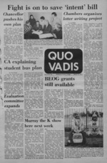 Quo Vadis - vol. 08 no. 34 - Spring 1974