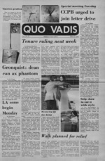 Quo Vadis - vol. 08 no. 37 - Spring 1974