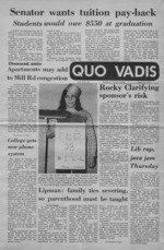 Quo Vadis - vol. 08 no. 38 - Spring 1974