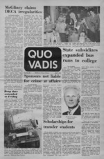 Quo Vadis - vol. 08 no. 40 - Spring 1974
