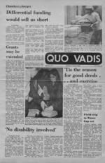 Quo Vadis - vol. 08 no. 41 - Spring 1974
