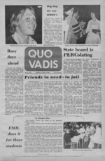 Quo Vadis - vol. 08 no. 46 - Spring 1974
