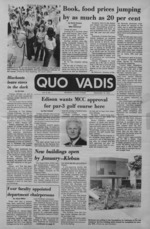 Quo Vadis - vol. 09 no. 01 - Fall 1974