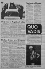 Quo Vadis - vol. 09 no. 07 - Fall 1974