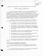 Board of Trustees Meeting Minutes June 1981