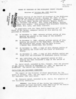Board of Trustees Meeting Minutes October 1981