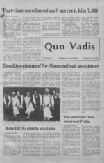 Quo Vadis - vol. 14 no. 01 - Fall 1980
