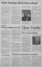 Quo Vadis - vol. 14 no. 19 - Spring 1981