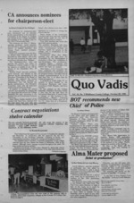 Quo Vadis - vol. 16 no. 05 - Fall 1981