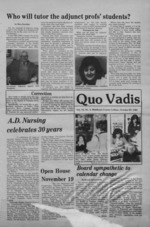 Quo Vadis - vol. 16 no. 06 - Fall 1981