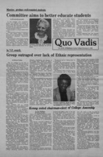 Quo Vadis - vol. 16 no. 10 - Fall 1981
