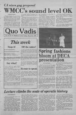Quo Vadis - vol. 16 no. 19 - Spring 1982