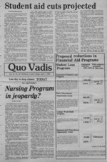 Quo Vadis - vol. 16 no. 20 - Spring 1982