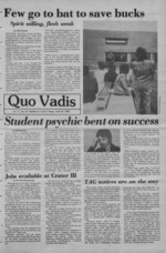 Quo Vadis - vol. 17 no. 21 - Spring 1982