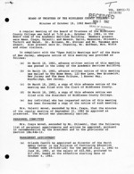 Board of Trustees Meeting Minutes October 1982