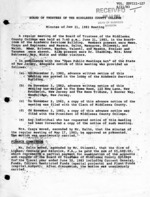 Board of Trustees Meeting Minutes June 1983