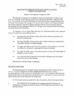 Board of Trustees Meeting Minutes August 2020
