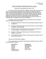 Board of Trustees Annual Meeting Minutes November 2020