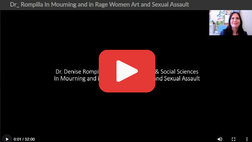 In Mourning and in Rage: Women, Art, and Sexual Assault