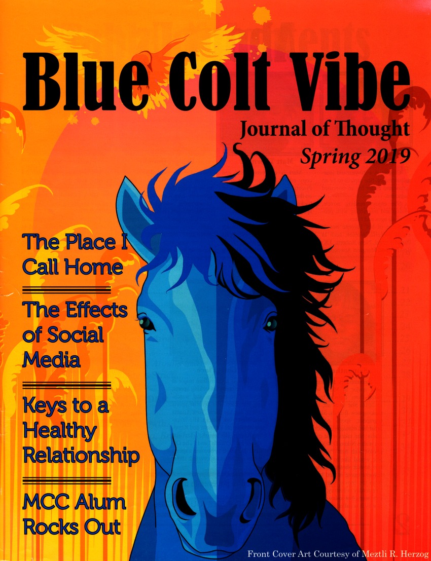 Blue Colt Vibe: Journal of Thought - Spring 2019 - New Page