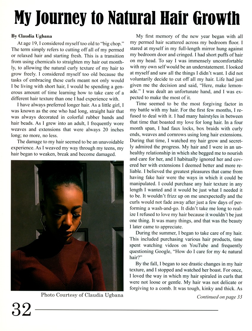 Blue Colt Vibe: Journal of Thought - Spring 2019 - Page 32