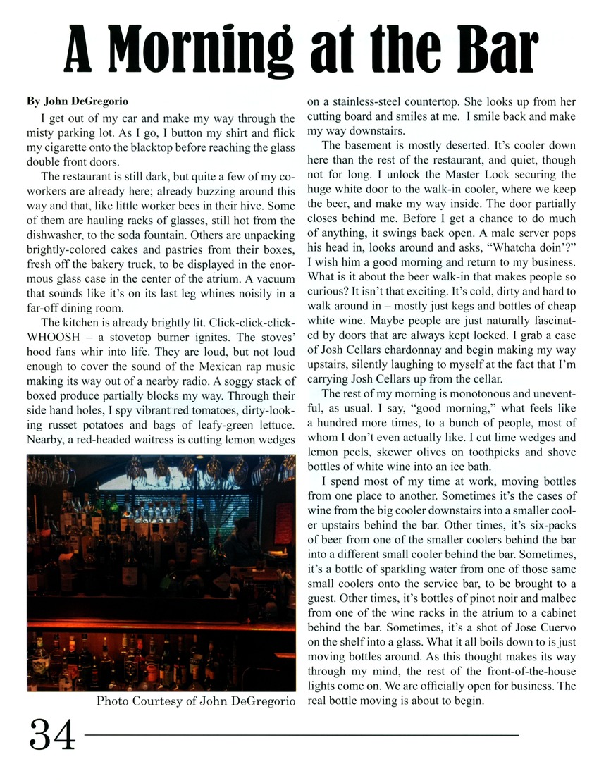 Blue Colt Vibe: Journal of Thought - Spring 2019 - Page 34