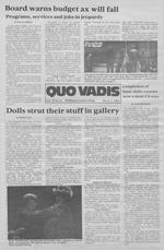 Quo Vadis - vol. 18 no. 11 - Spring 1984