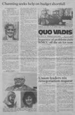 Quo Vadis - vol. 18 no. 12 - Spring 1984