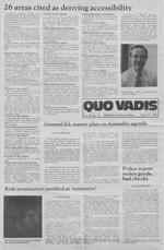 Quo Vadis - vol. 18 no. 16 - Spring 1984