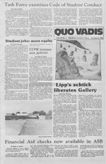 Quo Vadis - vol. 19 no. 01 - Fall 1984