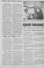Quo Vadis - vol. 19 no. 07 - Fall 1984