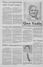 Quo Vadis - vol. 19 no. 10 - Spring 1985