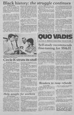 Quo Vadis - vol. 19 no. 11 - Spring 1985