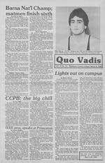 Quo Vadis - vol. 19 no. 14 - Spring 1985