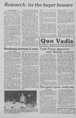 Quo Vadis - vol. 19 no. 16- Spring 1985