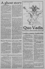 Quo Vadis - vol. 20 no. 06 - Fall 1985