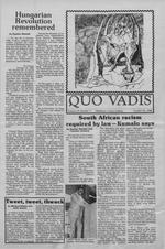 Quo Vadis - vol. 21 no. 07 - Fall 1986