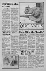 Quo Vadis - vol. 21 no. 13 -  Spring 1987